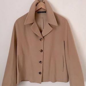 Jacket- Saks, cashmere, cropped